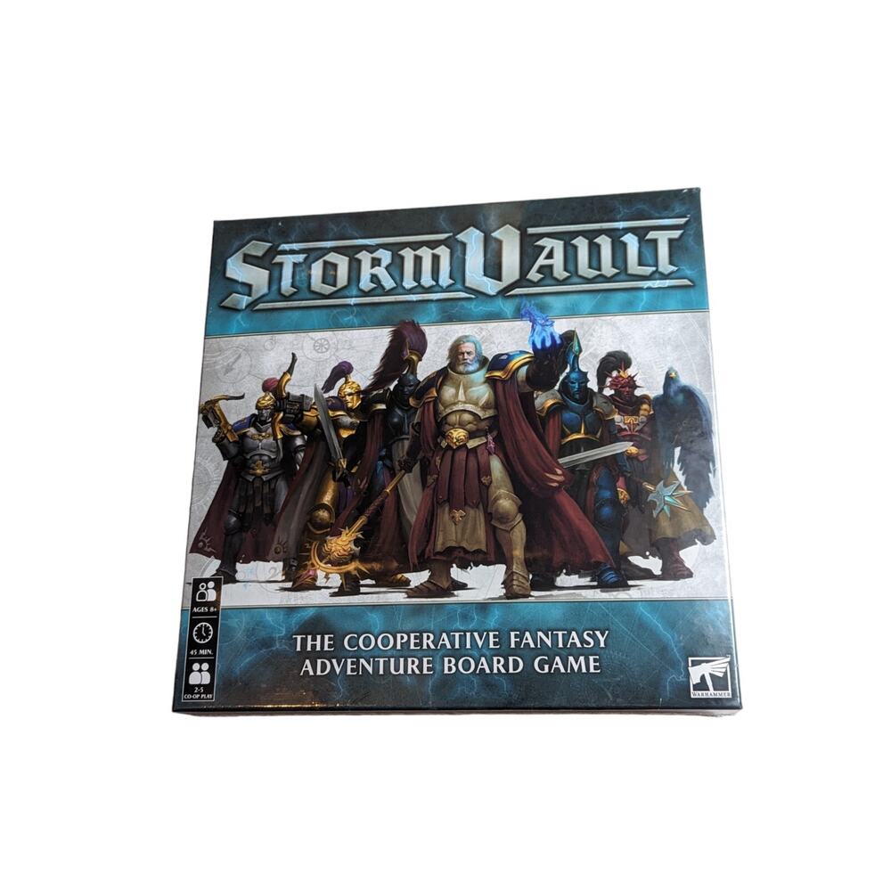 New Stormvault Warhammer Age of Sigmar Cooperative Fantasy Adventure Board Game